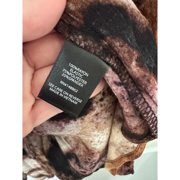 Torrid Babydoll Crinkle Gauze Smocked Top Tie Dye Size 3X NWT‎ - Picture 5 of 6